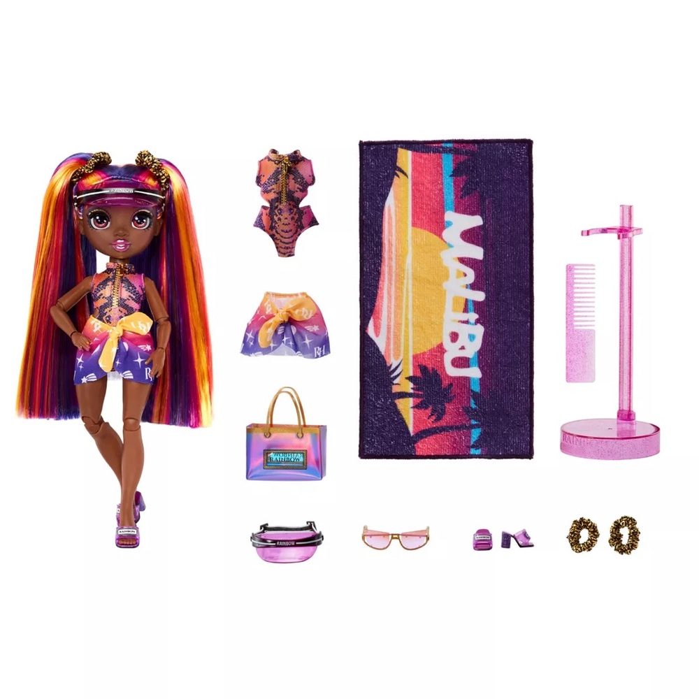 Rainbow High Pacific CoastPhaedra Westward - Sunset (Purple Fashion Doll